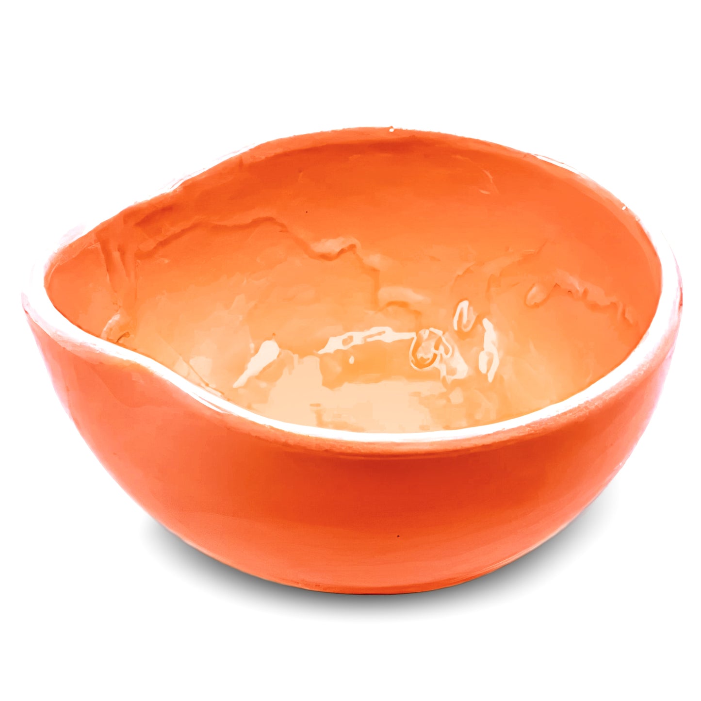 POURING BOWL LARGE MANDARIN