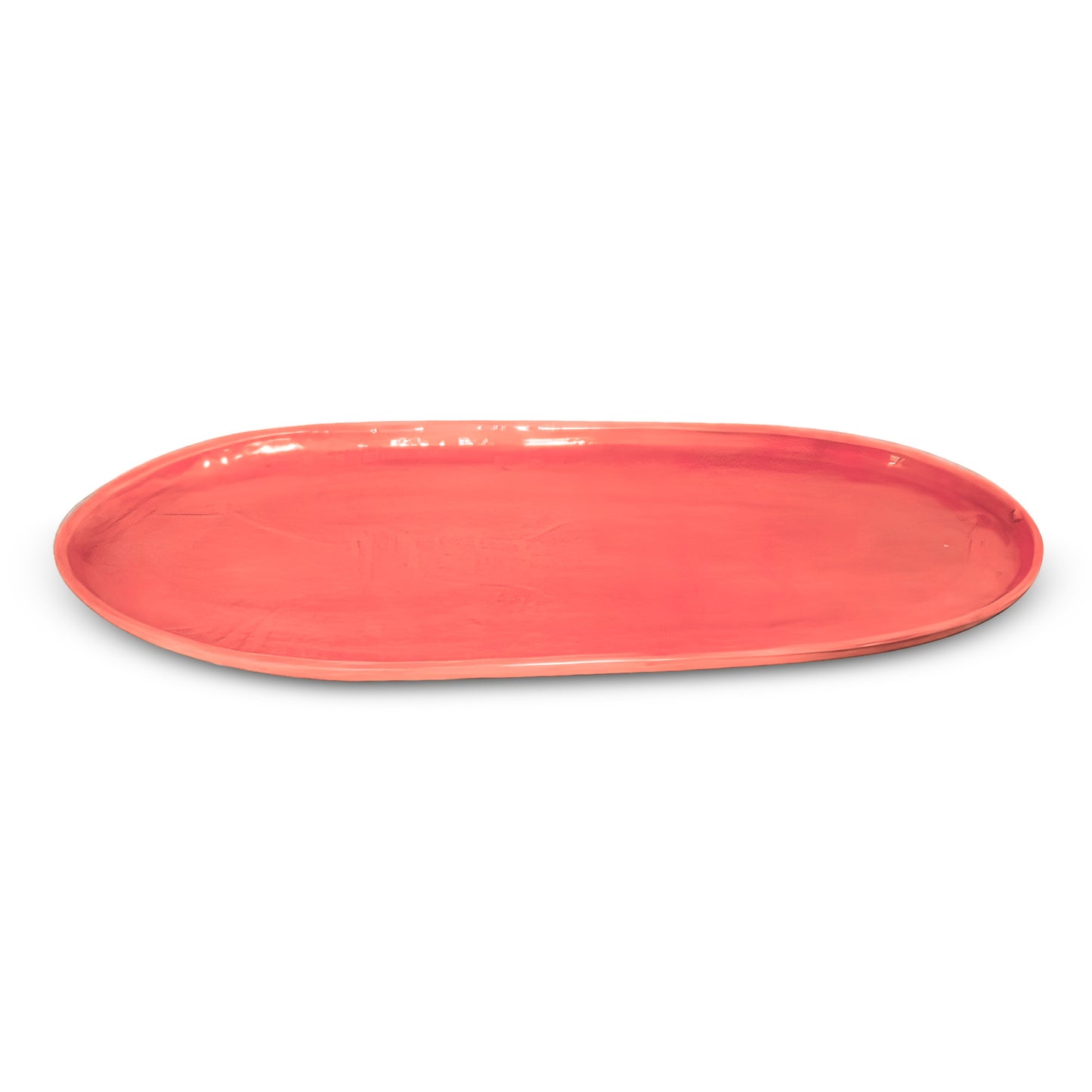 OVAL PLATTER LARGE FLAMINGO