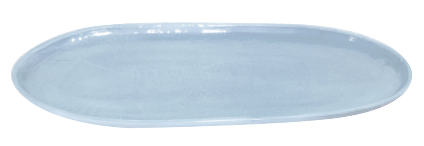 OVAL PLATTER LARGE HAZE