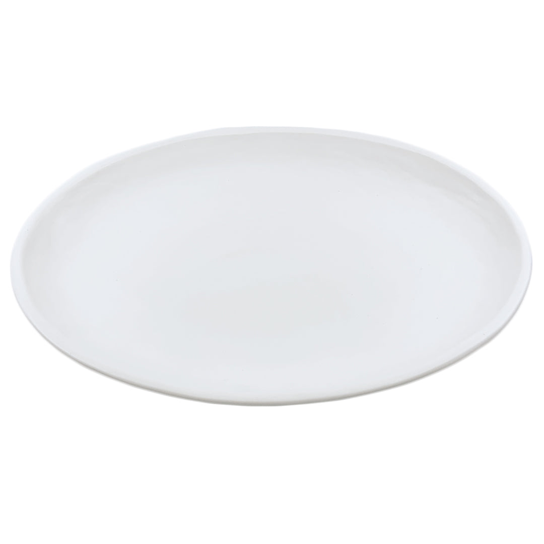 OVAL SERVING SATIN