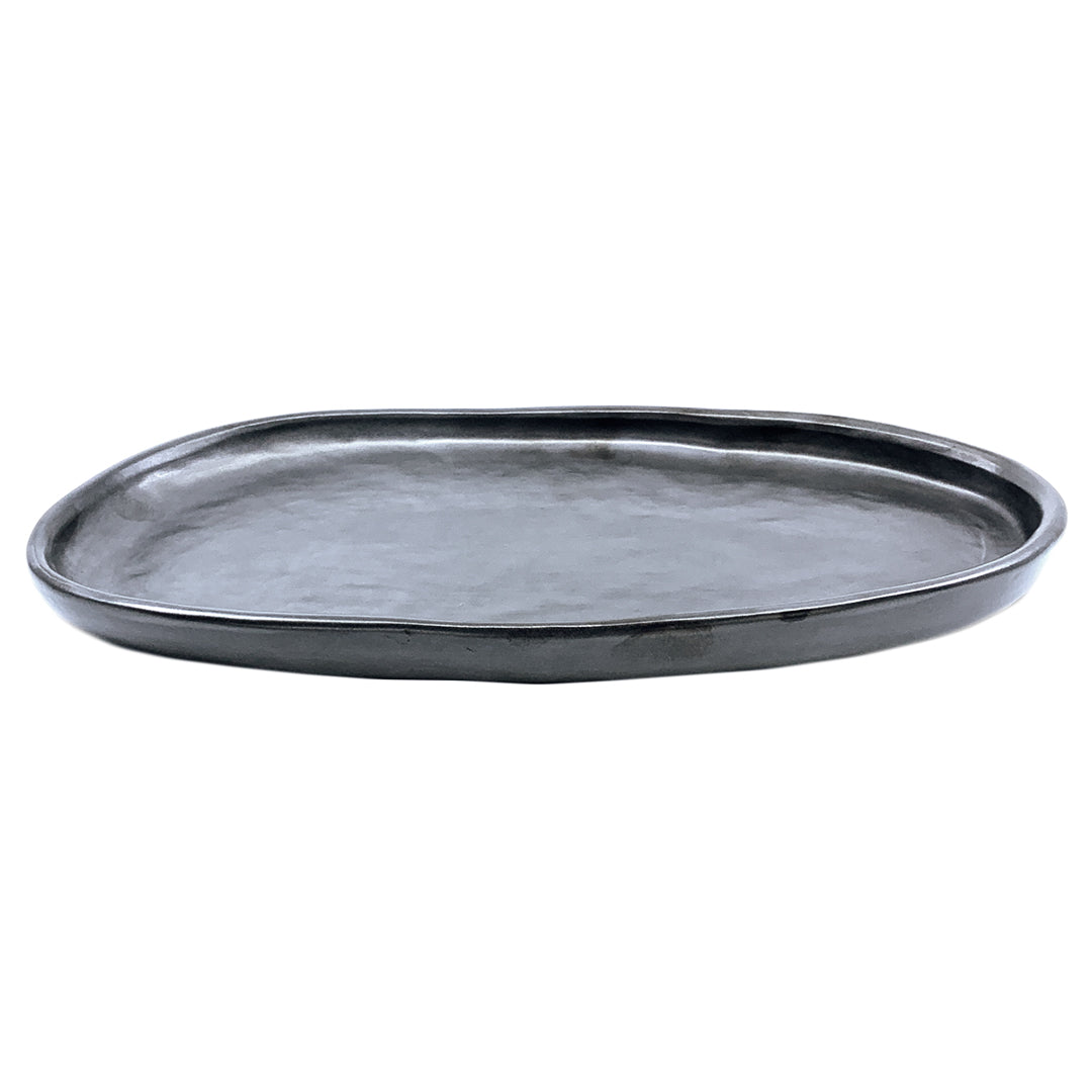 SMALL OVAL PLATTER SLATE