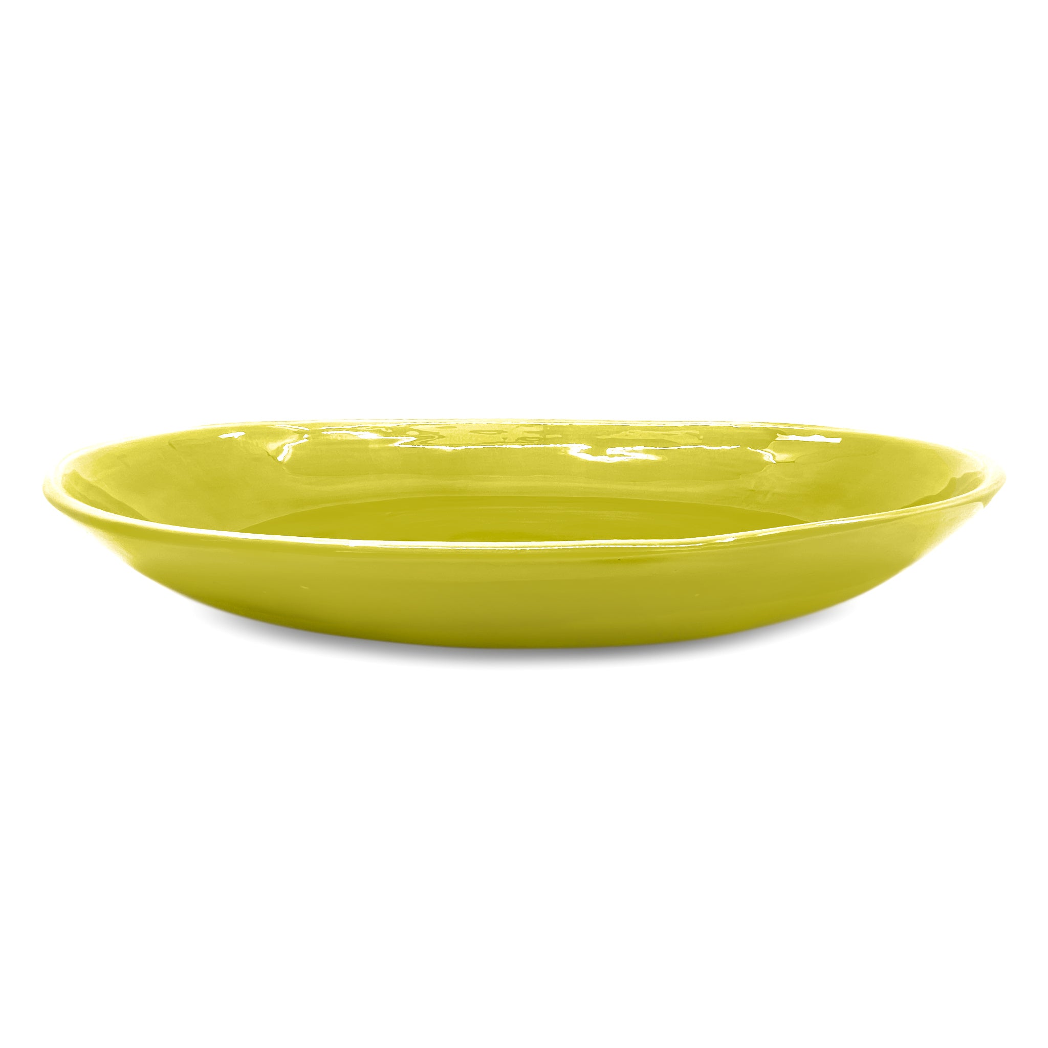 SUPER BOWL OVAL CHARTREUSE