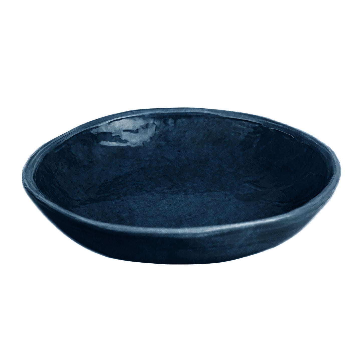 ROUND SERVING FRENCH NAVY