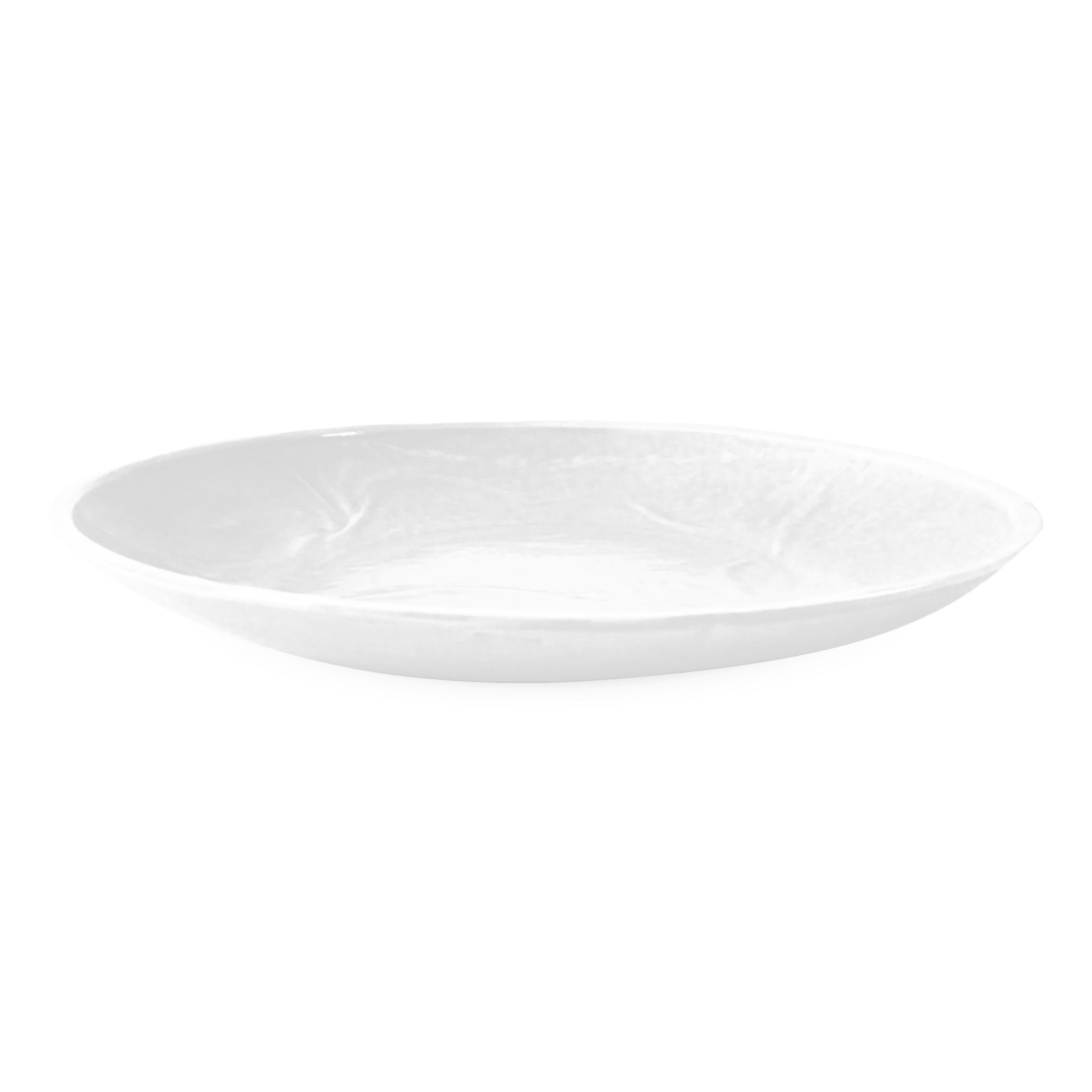 MEDIUM DISH WHITE GLOSS