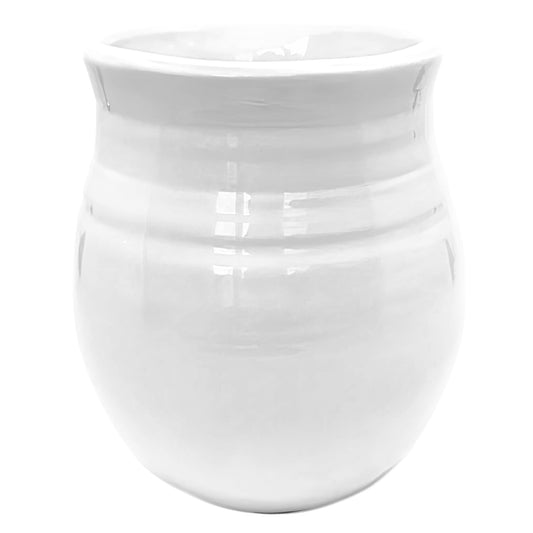 HAPPY VASE WHITE GLOSS