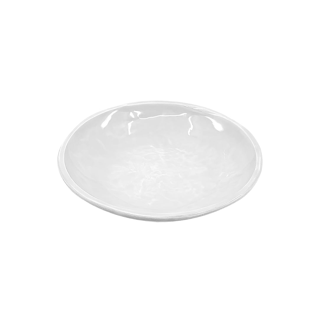 ROUND SPICE DISH WHITE GLOSS