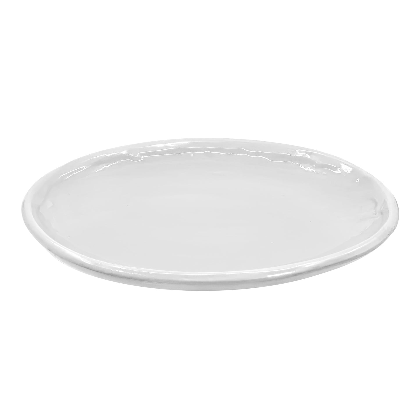 TAPAS PLATE WHITE GLOSS