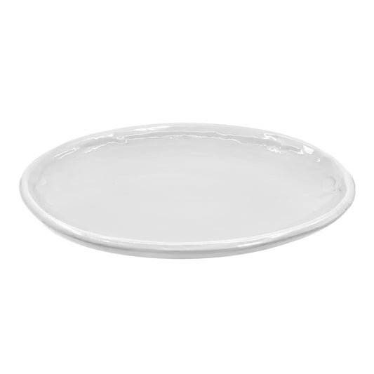 TAPAS PLATE WHITE GLOSS