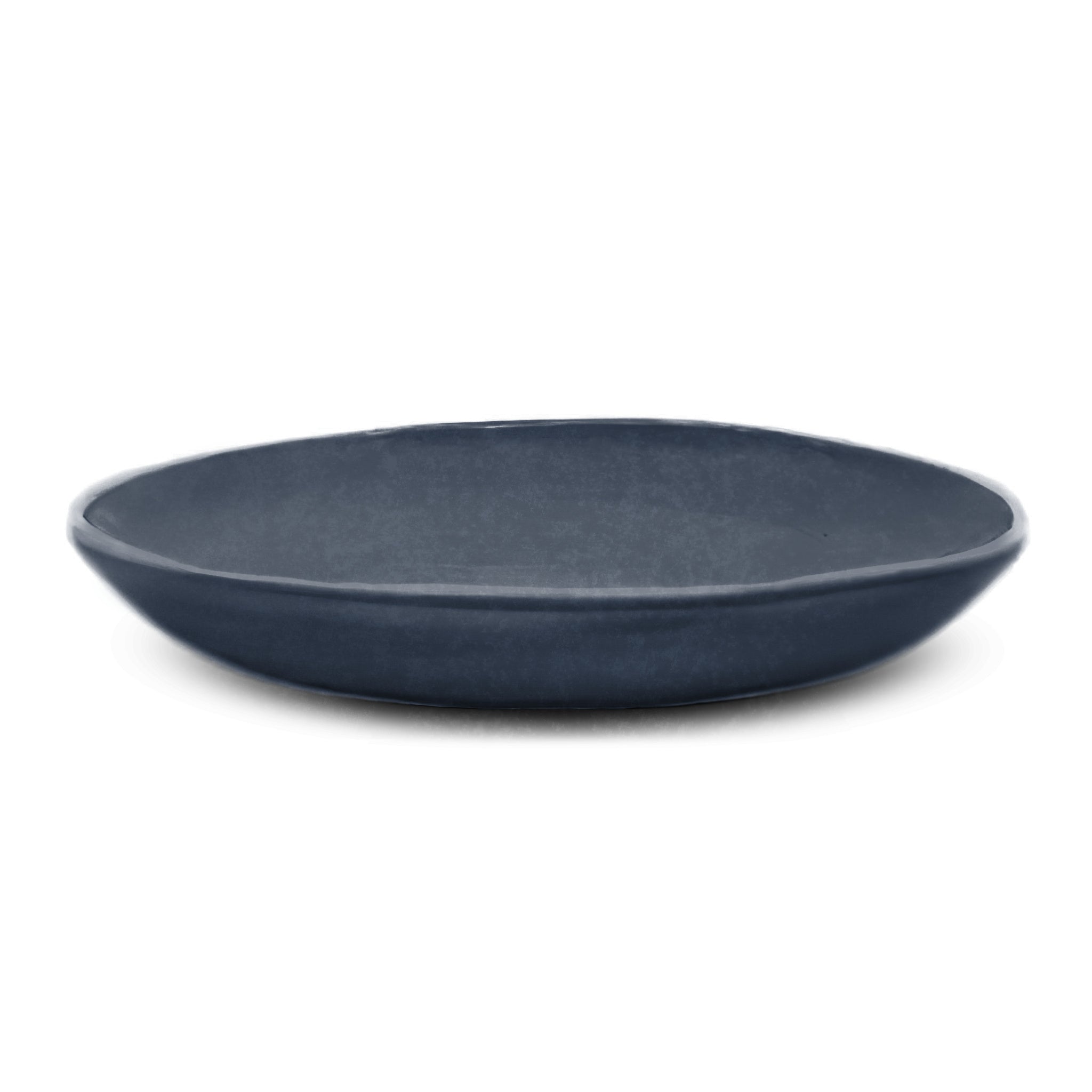 PEASANT PLATE LARGE INDIGO