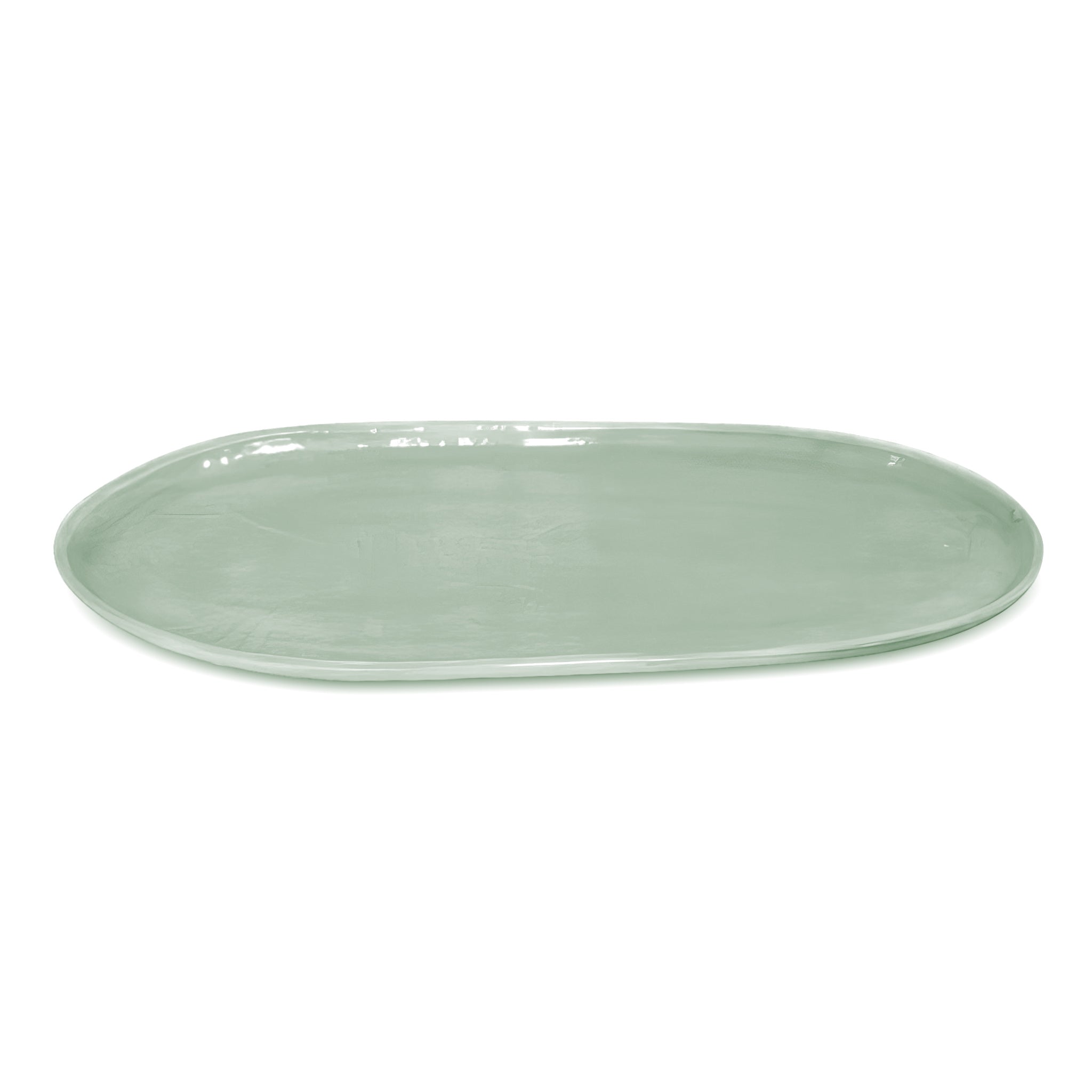 OVAL PLATTER LARGE SAGE