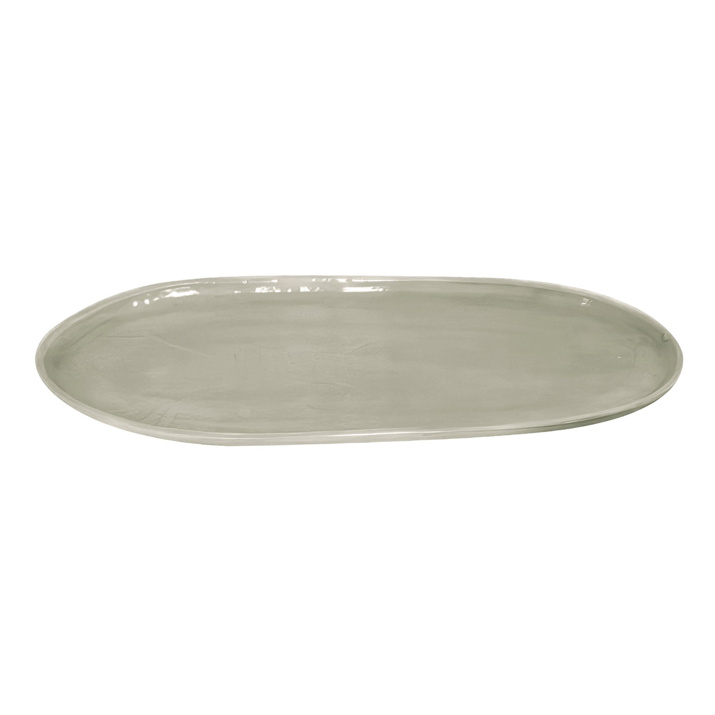 OVAL PLATTER LARGE SEAWEED