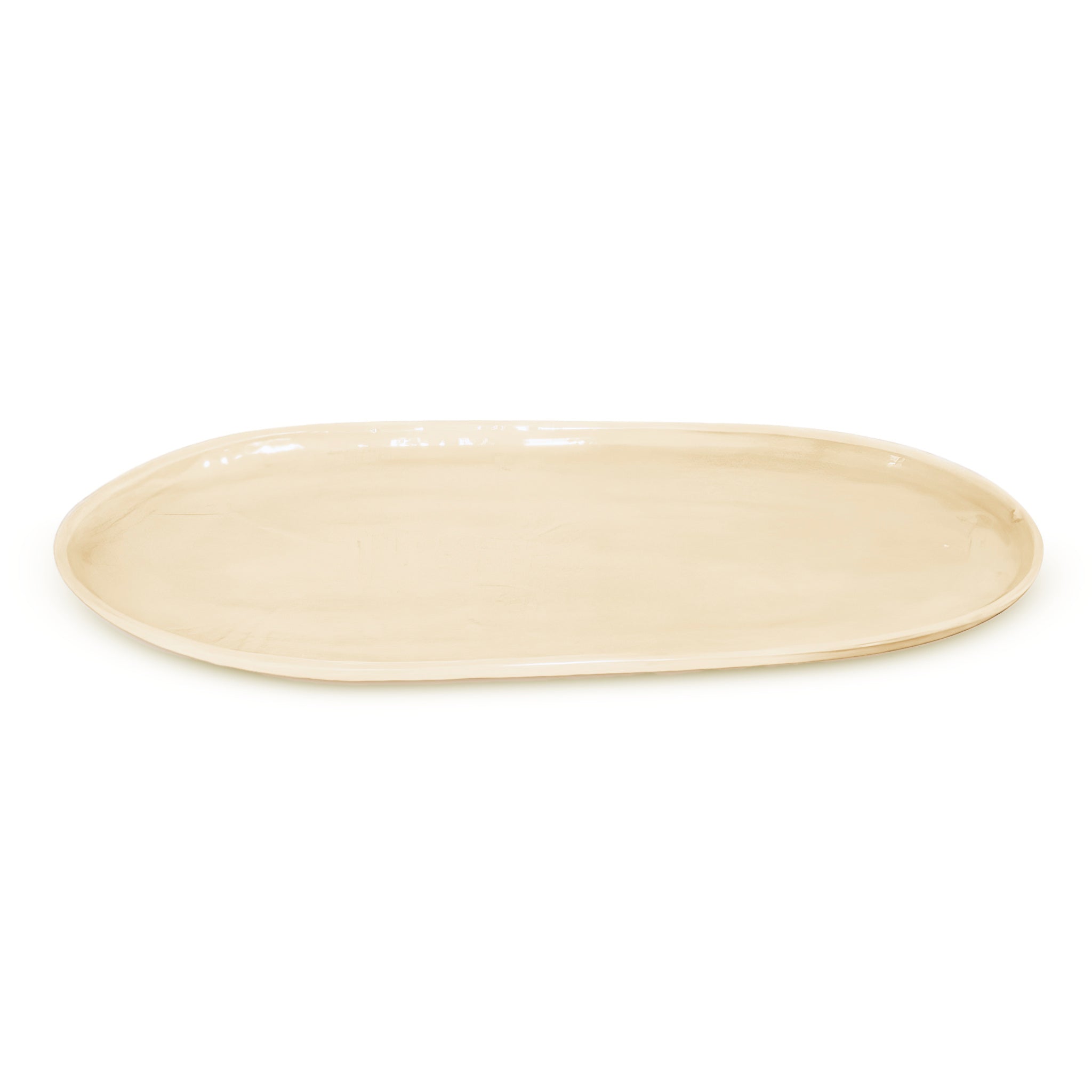OVAL PLATTER LARGE FRENCH VANILLA