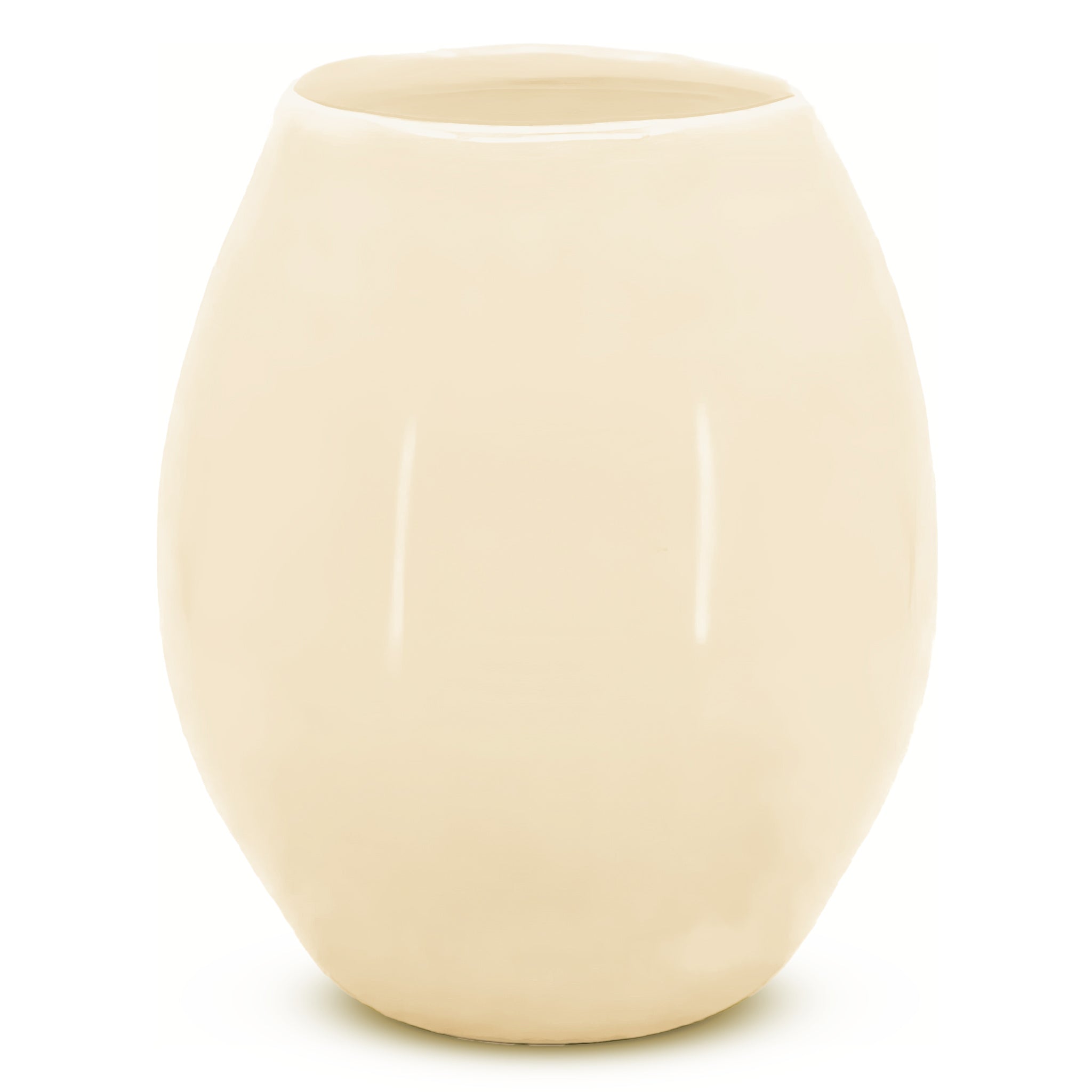 TEARDROP VASE FRENCH VANILLA