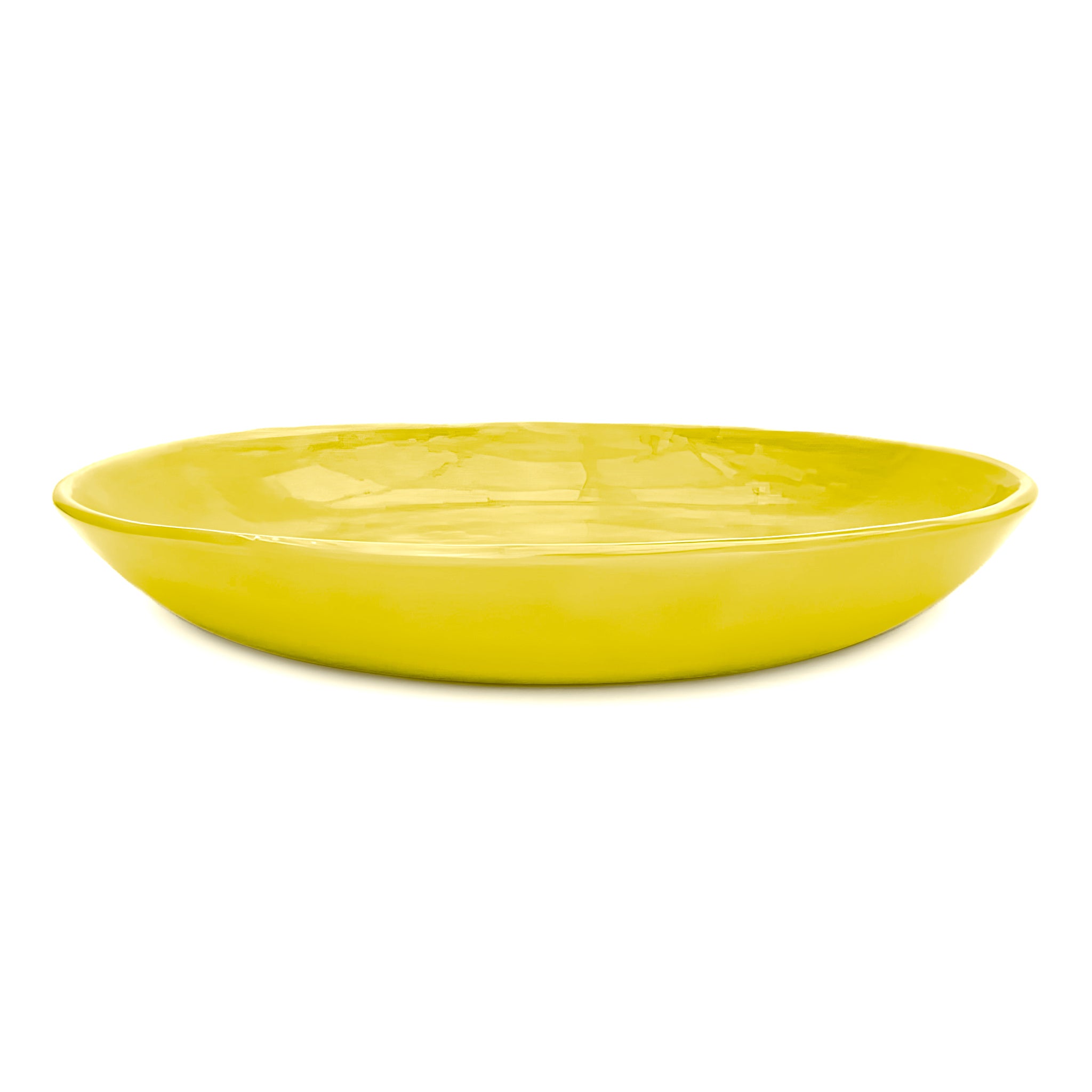 LARGE DISH YELLOW
