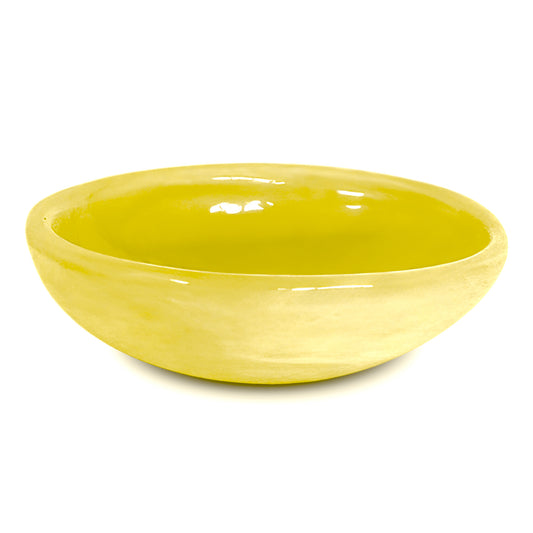 OVAL SPICE DISH YELLOW