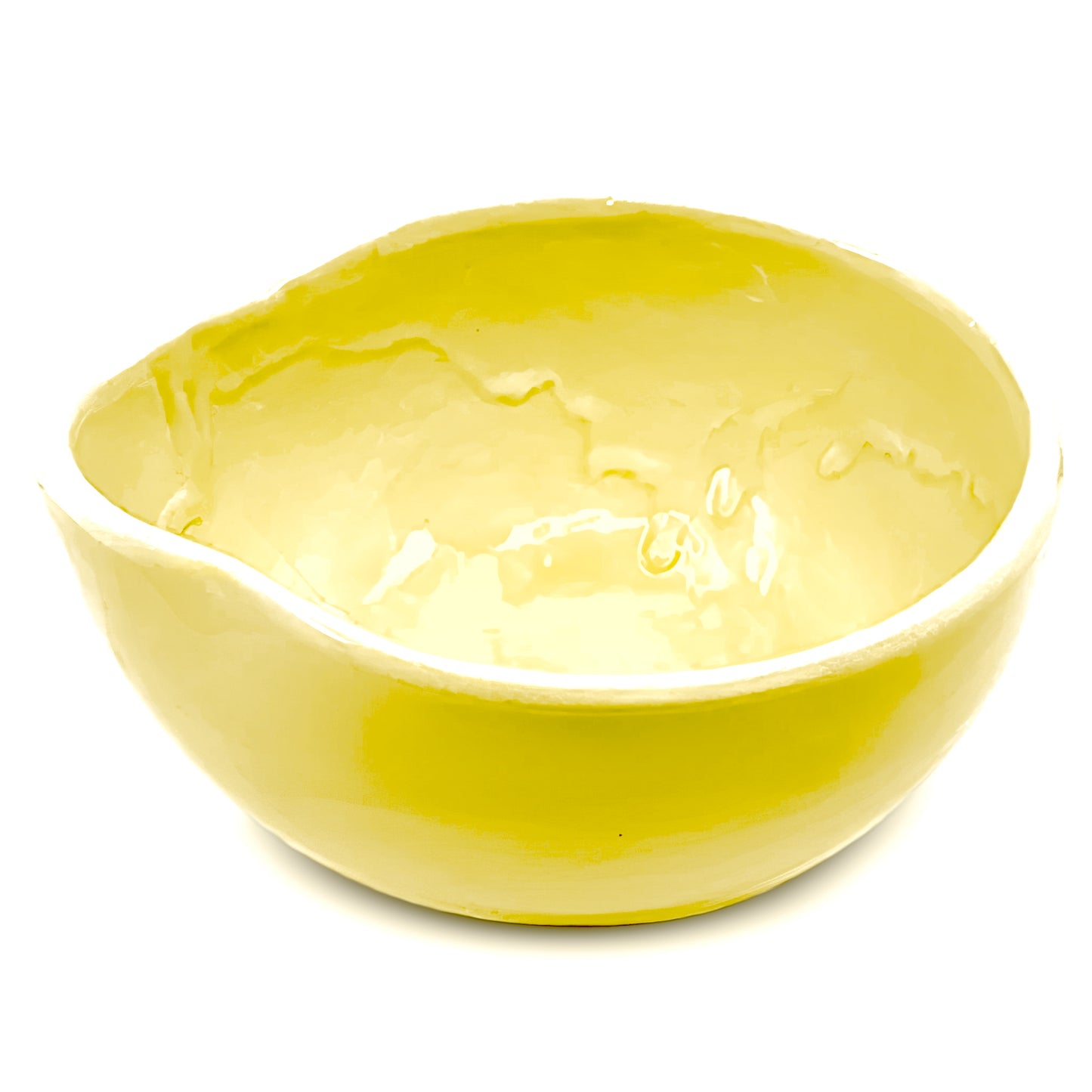 POURING BOWL LARGE YELLOW