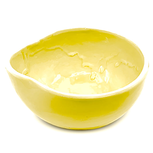 POURING BOWL SMALL YELLOW
