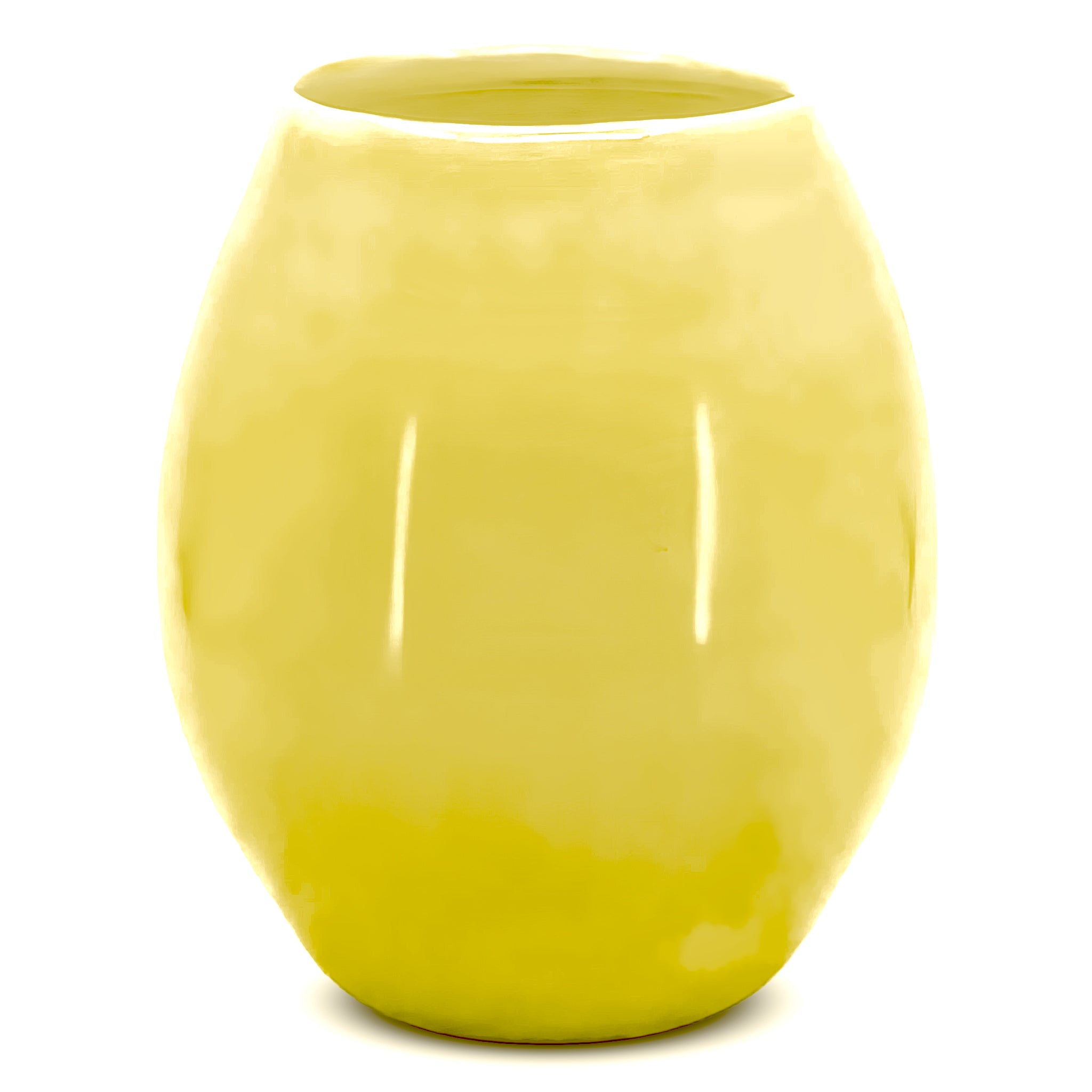 TEARDROP VASE YELLOW