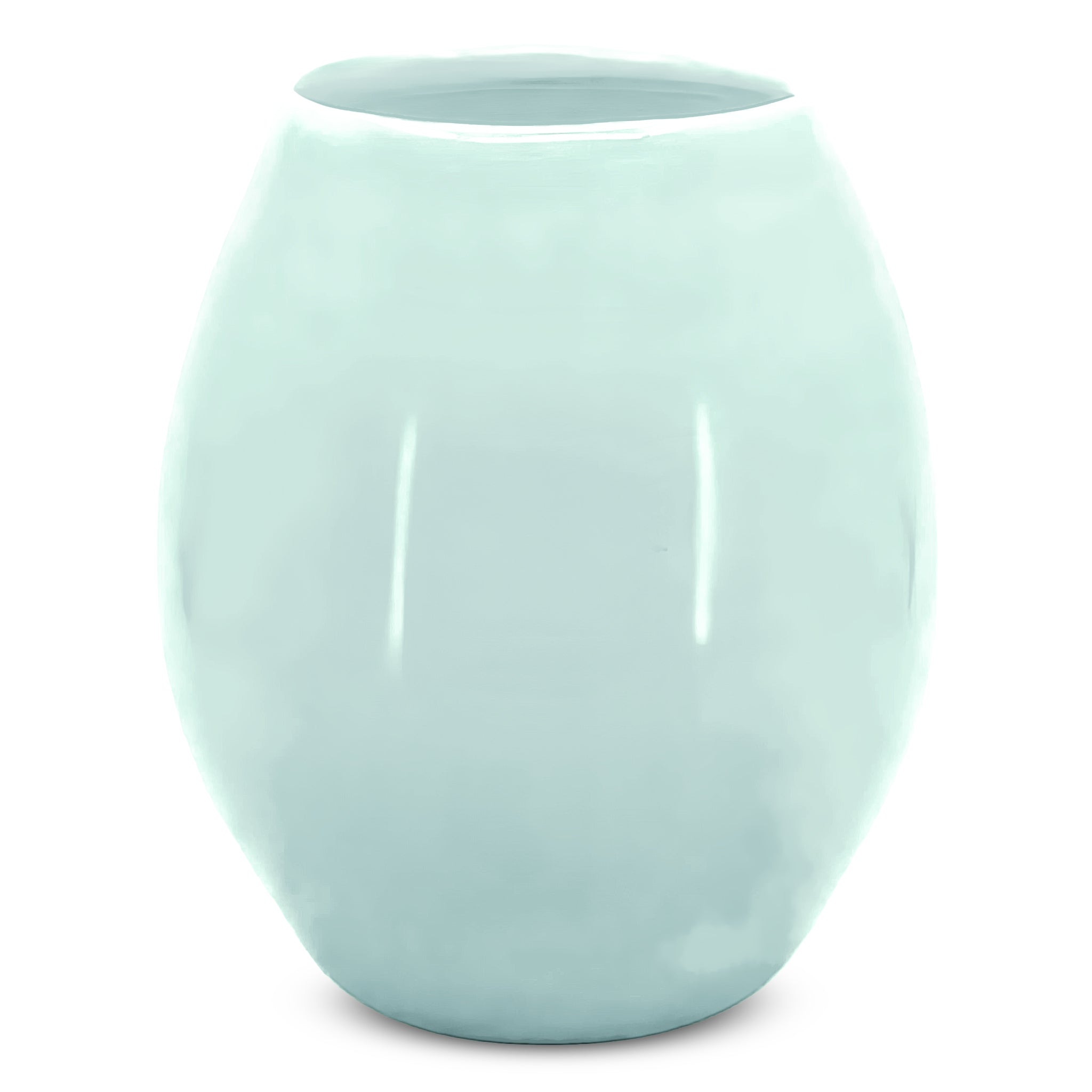 TEARDROP VASE AQUA