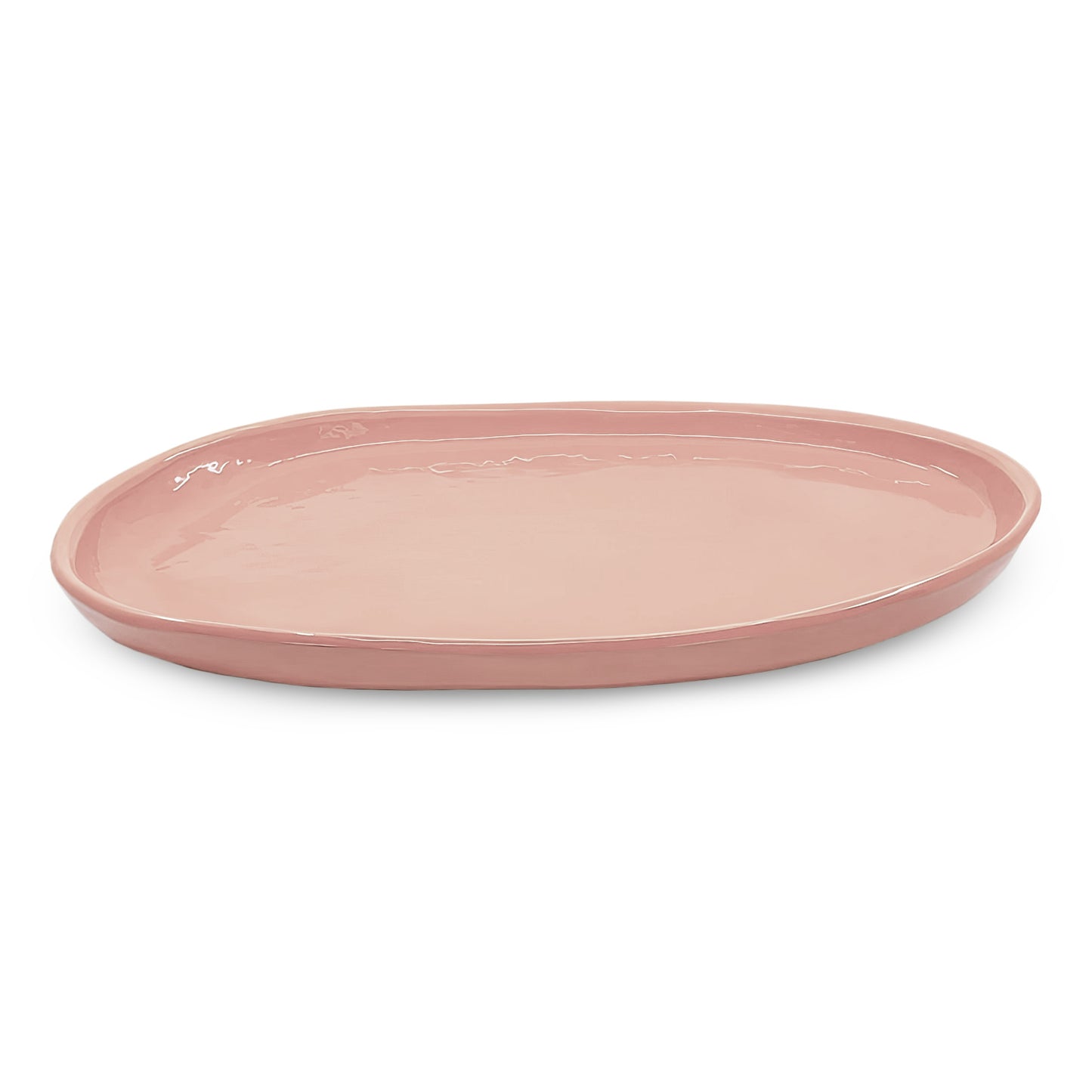 SMALL OVAL PLATTER CD PINK