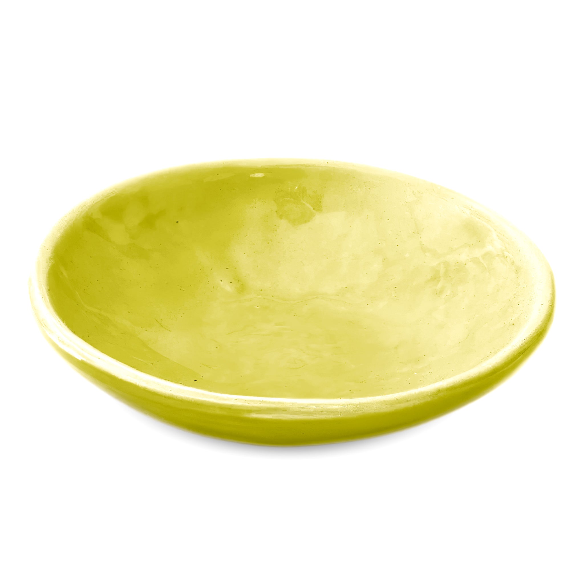 GLOBE DISH CHARTREUSE