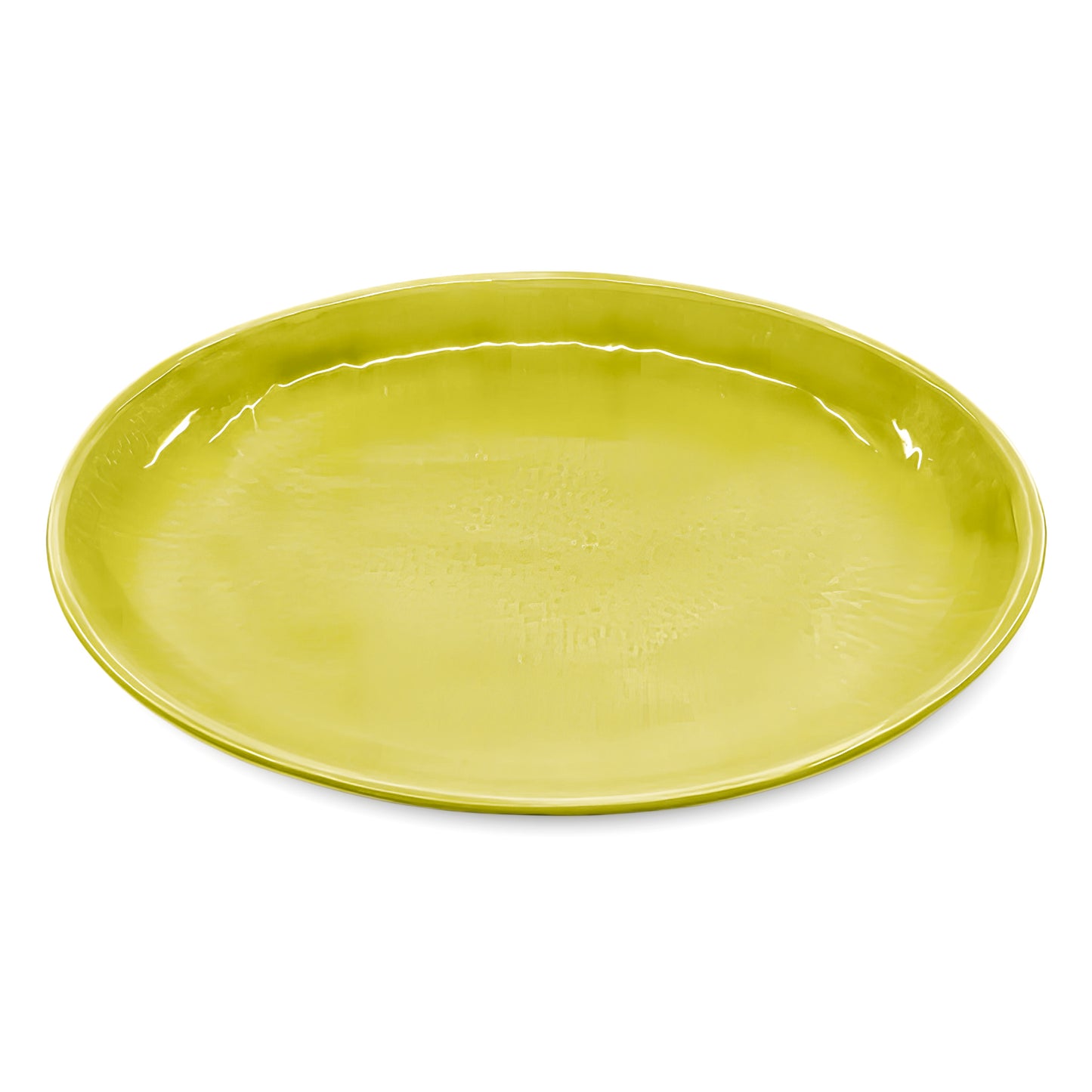 OVAL SERVING CHARTREUSE