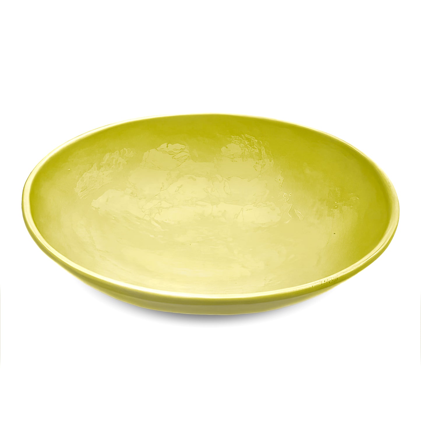 OVAL SHARING BOWL CHARTREUSE