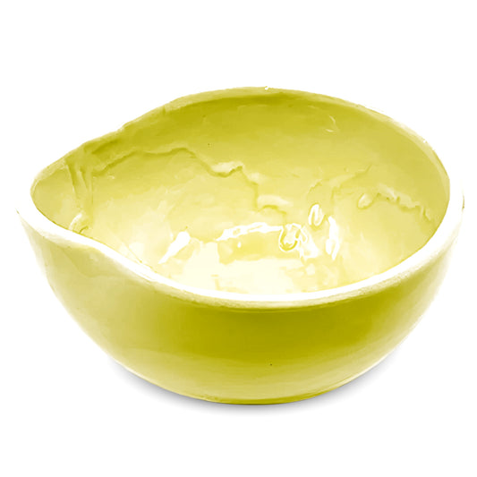 POURING BOWL SMALL CHARTREUSE