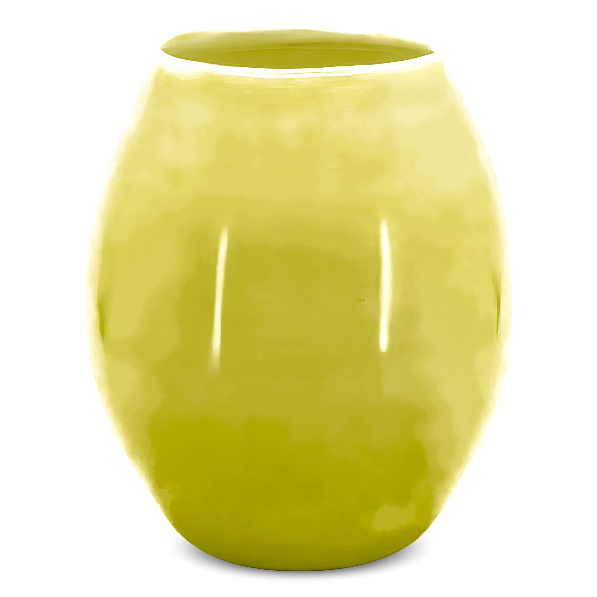 TEARDROP VASE CHARTREUSE