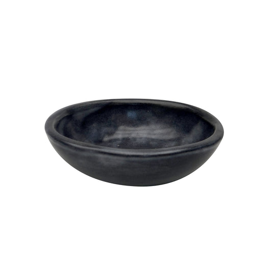 OVAL SPICE DISH INK
