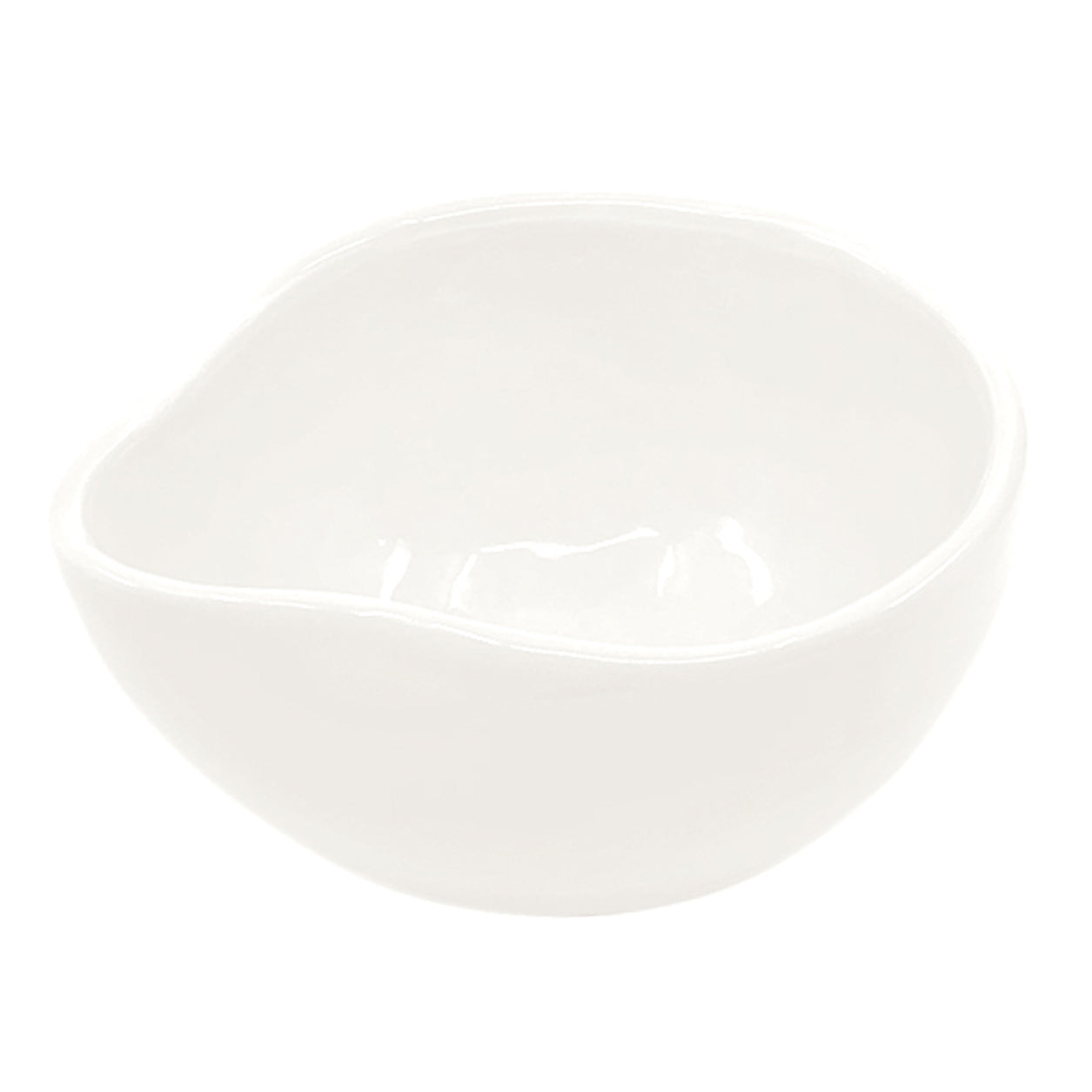 POURING BOWL LARGE WHITE GLOSS