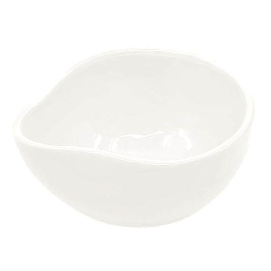 POURING BOWL LARGE WHITE GLOSS