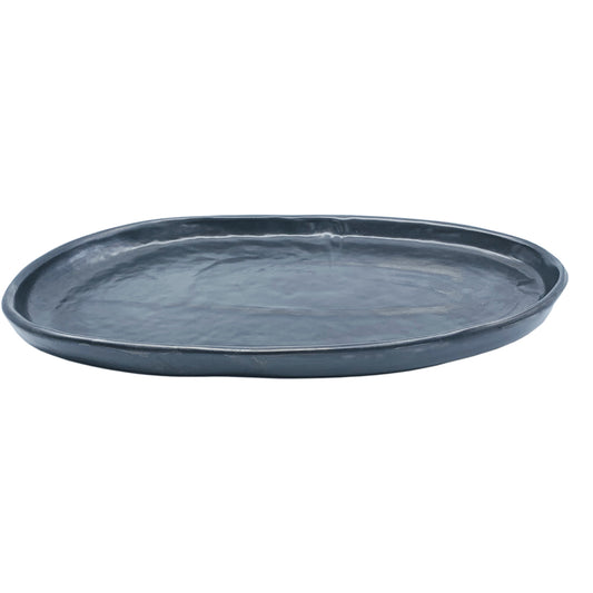 SMALL OVAL PLATTER INK